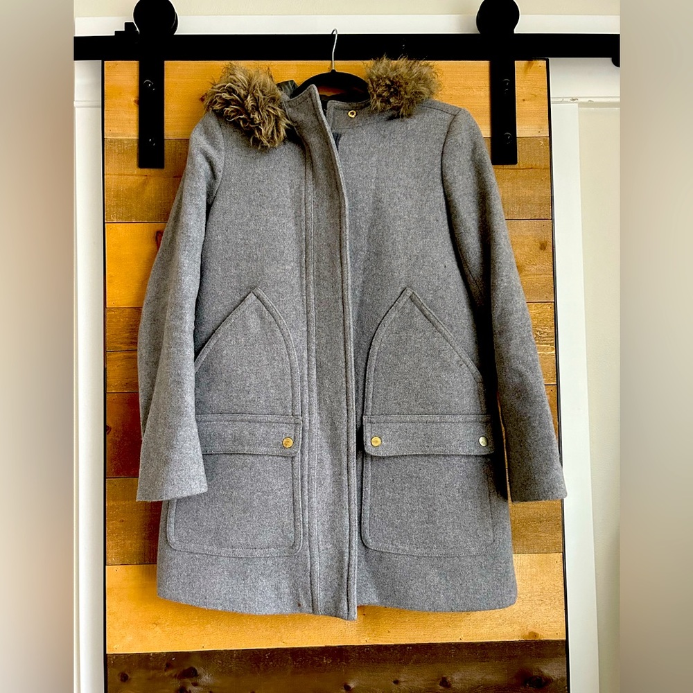 JCrew Wool Coat